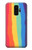 S3799 Arc-en-ciel aquarelle vertical mignon Etui Coque Housse pour Samsung Galaxy S9 Plus