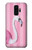 S3805 Flamant Rose Pastel Etui Coque Housse pour Samsung Galaxy S9 Plus