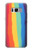 S3799 Arc-en-ciel aquarelle vertical mignon Etui Coque Housse pour Samsung Galaxy S8