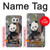 S3793 Peinture de neige mignon bébé panda Etui Coque Housse pour Samsung Galaxy S7 Edge