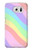 S3810 Vague d'été licorne pastel Etui Coque Housse pour Samsung Galaxy S7 Edge