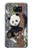 S3793 Peinture de neige mignon bébé panda Etui Coque Housse pour Samsung Galaxy S6 Edge Plus