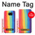 S3799 Arc-en-ciel aquarelle vertical mignon Etui Coque Housse pour Samsung Galaxy S6 Edge Plus