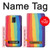 S3799 Arc-en-ciel aquarelle vertical mignon Etui Coque Housse pour Samsung Galaxy S5