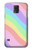 S3810 Vague d'été licorne pastel Etui Coque Housse pour Samsung Galaxy S5