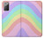 S3810 Vague d'été licorne pastel Etui Coque Housse pour Samsung Galaxy Note 20