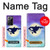 S3807 Killer Whale Orca Lune Pastel Fantaisie Etui Coque Housse pour Samsung Galaxy Note 20 Ultra, Ultra 5G