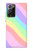 S3810 Vague d'été licorne pastel Etui Coque Housse pour Samsung Galaxy Note 20 Ultra, Ultra 5G