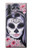 S3821 Sugar Skull Steampunk Fille Gothique Etui Coque Housse pour Samsung Galaxy Note 10