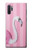 S3805 Flamant Rose Pastel Etui Coque Housse pour Samsung Galaxy Note 10 Plus