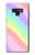 S3810 Vague d'été licorne pastel Etui Coque Housse pour Note 9 Samsung Galaxy Note9