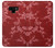 S3817 Motif de fleurs de cerisier floral rouge Etui Coque Housse pour Note 9 Samsung Galaxy Note9