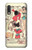 S3820 Poupée de papier de mode de cow-girl vintage Etui Coque Housse pour Samsung Galaxy A20e