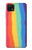 S3799 Arc-en-ciel aquarelle vertical mignon Etui Coque Housse pour Samsung Galaxy A22 5G