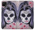 S3821 Sugar Skull Steampunk Fille Gothique Etui Coque Housse pour Samsung Galaxy A22 5G