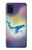 S3802 Rêve Baleine Pastel Fantaisie Etui Coque Housse pour Samsung Galaxy A31