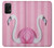 S3805 Flamant Rose Pastel Etui Coque Housse pour Samsung Galaxy A32 5G