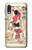 S3820 Poupée de papier de mode de cow-girl vintage Etui Coque Housse pour Samsung Galaxy A40