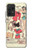 S3820 Poupée de papier de mode de cow-girl vintage Etui Coque Housse pour Samsung Galaxy A52, Galaxy A52 5G