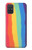 S3799 Arc-en-ciel aquarelle vertical mignon Etui Coque Housse pour Samsung Galaxy A71 5G