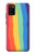 S3799 Arc-en-ciel aquarelle vertical mignon Etui Coque Housse pour Samsung Galaxy A02s, Galaxy M02s