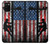 S3803 Électricien monteur de lignes drapeau américain Etui Coque Housse pour Samsung Galaxy A02s, Galaxy M02s
