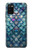 S3809 Écaille de poisson sirène Etui Coque Housse pour Samsung Galaxy A02s, Galaxy M02s
