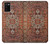 S3813 Motif de tapis persan Etui Coque Housse pour Samsung Galaxy A02s, Galaxy M02s