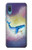 S3802 Rêve Baleine Pastel Fantaisie Etui Coque Housse pour Samsung Galaxy A04, Galaxy A02, M02