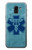 S3824 Symbole Médical Caducée Etui Coque Housse pour Samsung Galaxy J6 (2018)