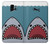 S3825 Plongée en mer de requin de dessin animé Etui Coque Housse pour Samsung Galaxy J6 (2018)