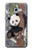 S3793 Peinture de neige mignon bébé panda Etui Coque Housse pour Samsung Galaxy A5 (2017)
