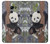 S3793 Peinture de neige mignon bébé panda Etui Coque Housse pour Samsung Galaxy A5 (2017)