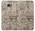 S3819 Papier Vintage rétro Etui Coque Housse pour Samsung Galaxy A5 (2017)