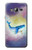 S3802 Rêve Baleine Pastel Fantaisie Etui Coque Housse pour Samsung Galaxy J3 (2016)