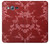 S3817 Motif de fleurs de cerisier floral rouge Etui Coque Housse pour Samsung Galaxy J3 (2016)