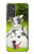 S3795 Peinture Husky Sibérien Ludique Chaton Grincheux Etui Coque Housse pour Samsung Galaxy Quantum 2