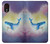 S3802 Rêve Baleine Pastel Fantaisie Etui Coque Housse pour Samsung Galaxy Xcover 5