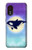 S3807 Killer Whale Orca Lune Pastel Fantaisie Etui Coque Housse pour Samsung Galaxy Xcover 5