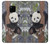 S3793 Peinture de neige mignon bébé panda Etui Coque Housse pour Huawei Mate 20 Pro