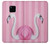 S3805 Flamant Rose Pastel Etui Coque Housse pour Huawei Mate 20 Pro