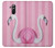 S3805 Flamant Rose Pastel Etui Coque Housse pour Huawei Mate 20 lite