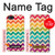 S2362 Arc en ciel coloré Shavron Zig zag Etui Coque Housse pour iPhone 5 5S SE