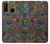 S3815 Art psychédélique Etui Coque Housse pour Huawei P30 lite