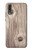 S3822 Graphique de la texture du bois imprimé Etui Coque Housse pour Huawei P20