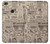 S3819 Papier Vintage rétro Etui Coque Housse pour Huawei P8 Lite (2017)