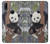 S3793 Peinture de neige mignon bébé panda Etui Coque Housse pour Huawei P Smart Z, Y9 Prime 2019