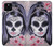 S3821 Sugar Skull Steampunk Fille Gothique Etui Coque Housse pour Google Pixel 5