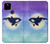 S3807 Killer Whale Orca Lune Pastel Fantaisie Etui Coque Housse pour Google Pixel 4a 5G