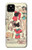 S3820 Poupée de papier de mode de cow-girl vintage Etui Coque Housse pour Google Pixel 4a 5G